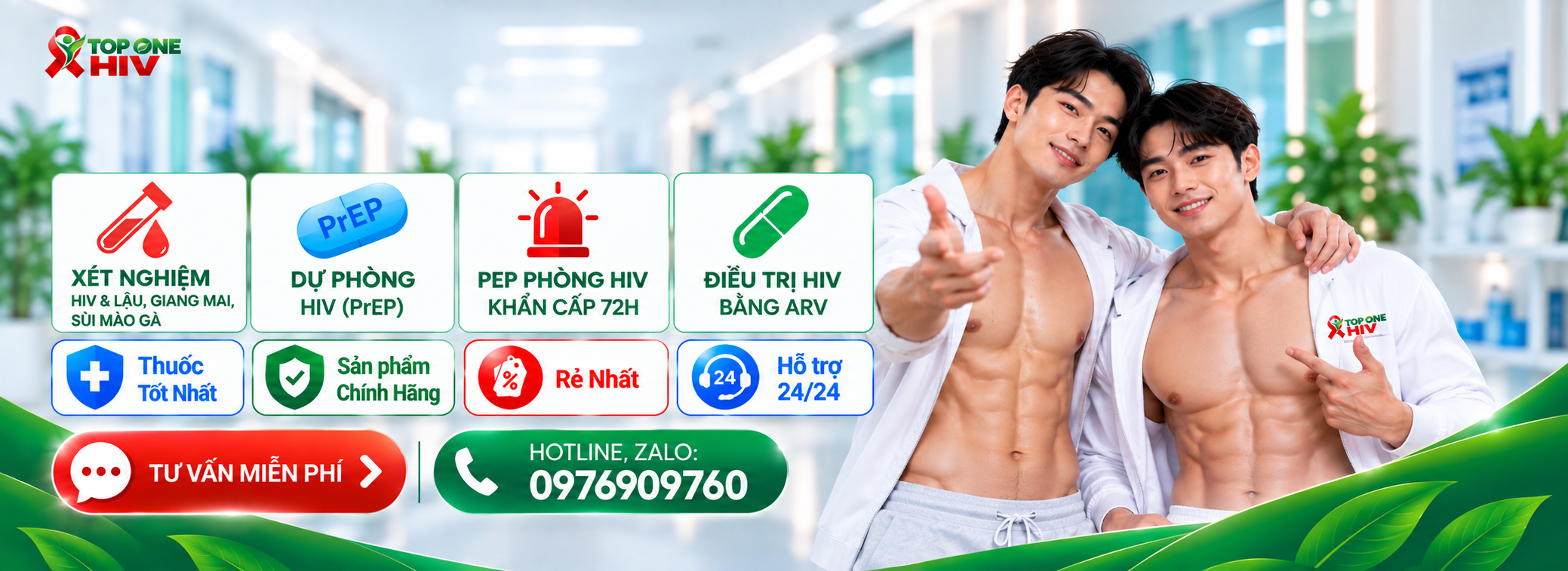TOP ONE HIV banner 1