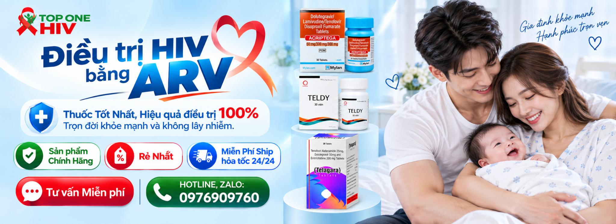 TOP ONE HIV banner 3